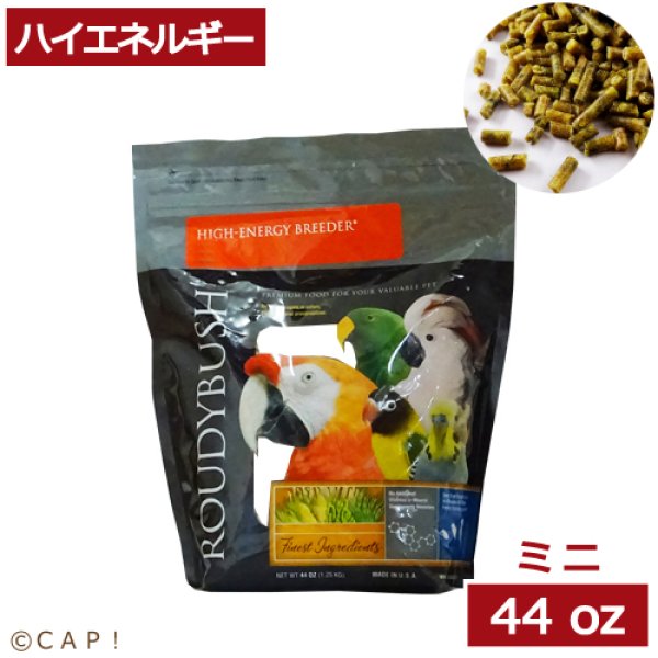 画像1: CAP! 鳥の餌 賞味期限2026/3/21 ラウディブッシュ ハイエネルギーブリーダー ミニ 44oz(1.25kg) (1)