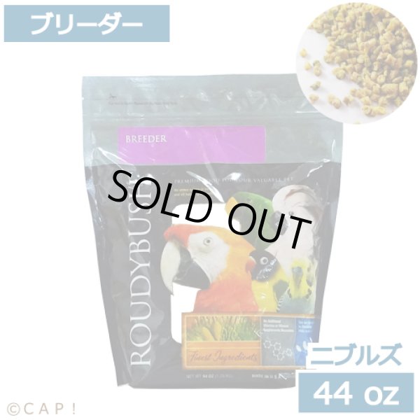 画像1: CAP! 鳥の餌 賞味期限2026/1/12ラウディブッシュ ブリーダー ニブルズ 44oz(1.25kg) (1)