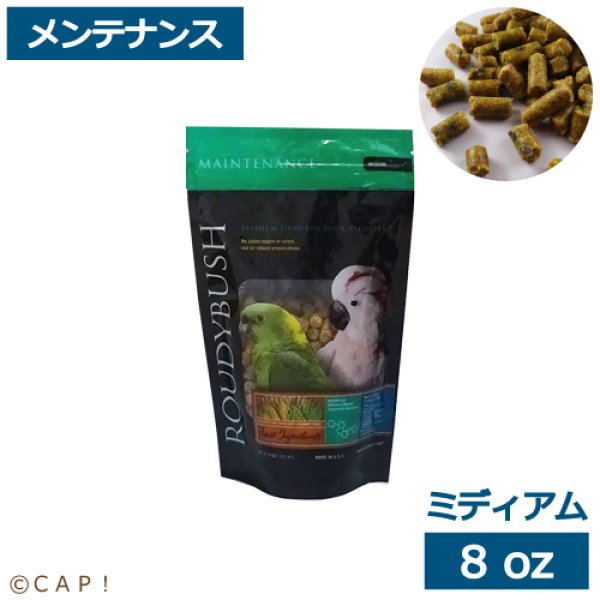 画像1: CAP! 鳥の餌 賞味期限2025/4/20 ラウディブッシュ メンテナンス ミディアム 8oz(227g) (1)