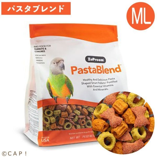 画像1: CAP! 鳥の餌 賞味期限2026/2/28ズプリーム パスタブレンド MLパロット&コニュア 3＃(1.4kg) (1)