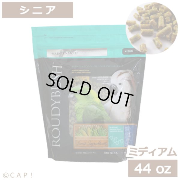 画像1: CAP! 鳥の餌 賞味期限2026/1/12 ラウディブッシュ シニアダイエット ミディアム 44oz(1.25kg) (1)