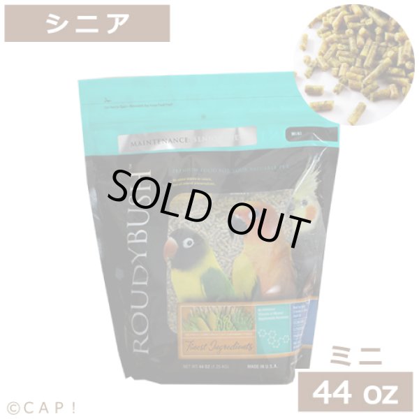 画像1: CAP! 鳥の餌 賞味期限2026/3/29 ラウディブッシュ シニアダイエット ミニ 44oz(1.25kg) (1)