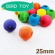 画像1: 【Parts】1” Wood Bead (25mm）1個 SB★ (1)