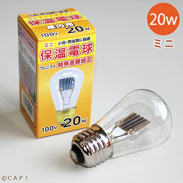 画像1: アサヒ　ミニ保温電球　20W (1)